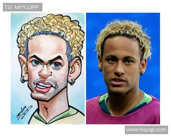 足球明星肖像漫画照片展现运动魅力与个性风采的艺术之旅
